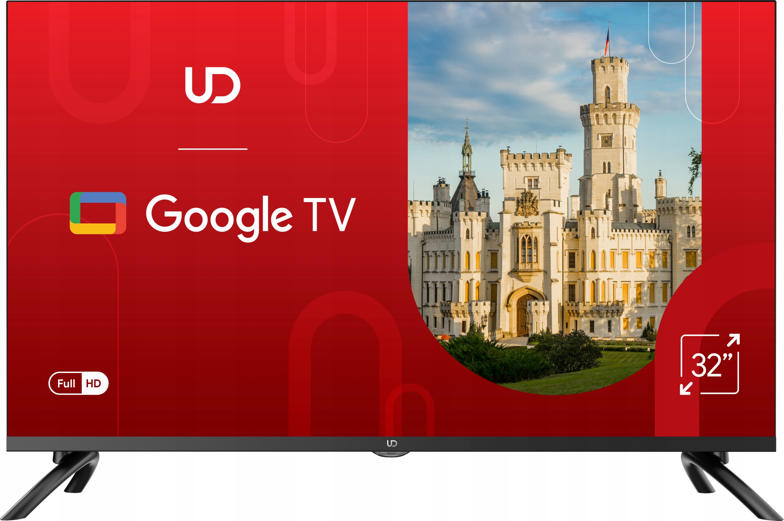 Telewizor UD 32GF5210S LED 32" Full HD Smart TV Google TV WiFi Gaming Dolby