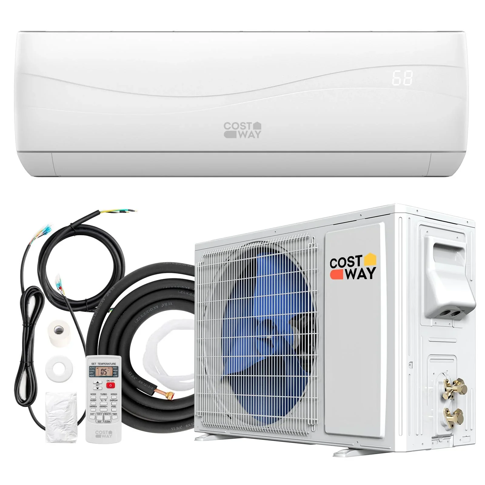 12000BTU Mini Split Air Conditioner Heater
