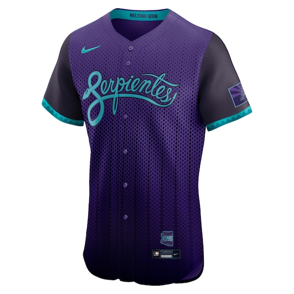 Arizona Diamondbacks Nike 2025 City Connect Elite Jersey - Purple