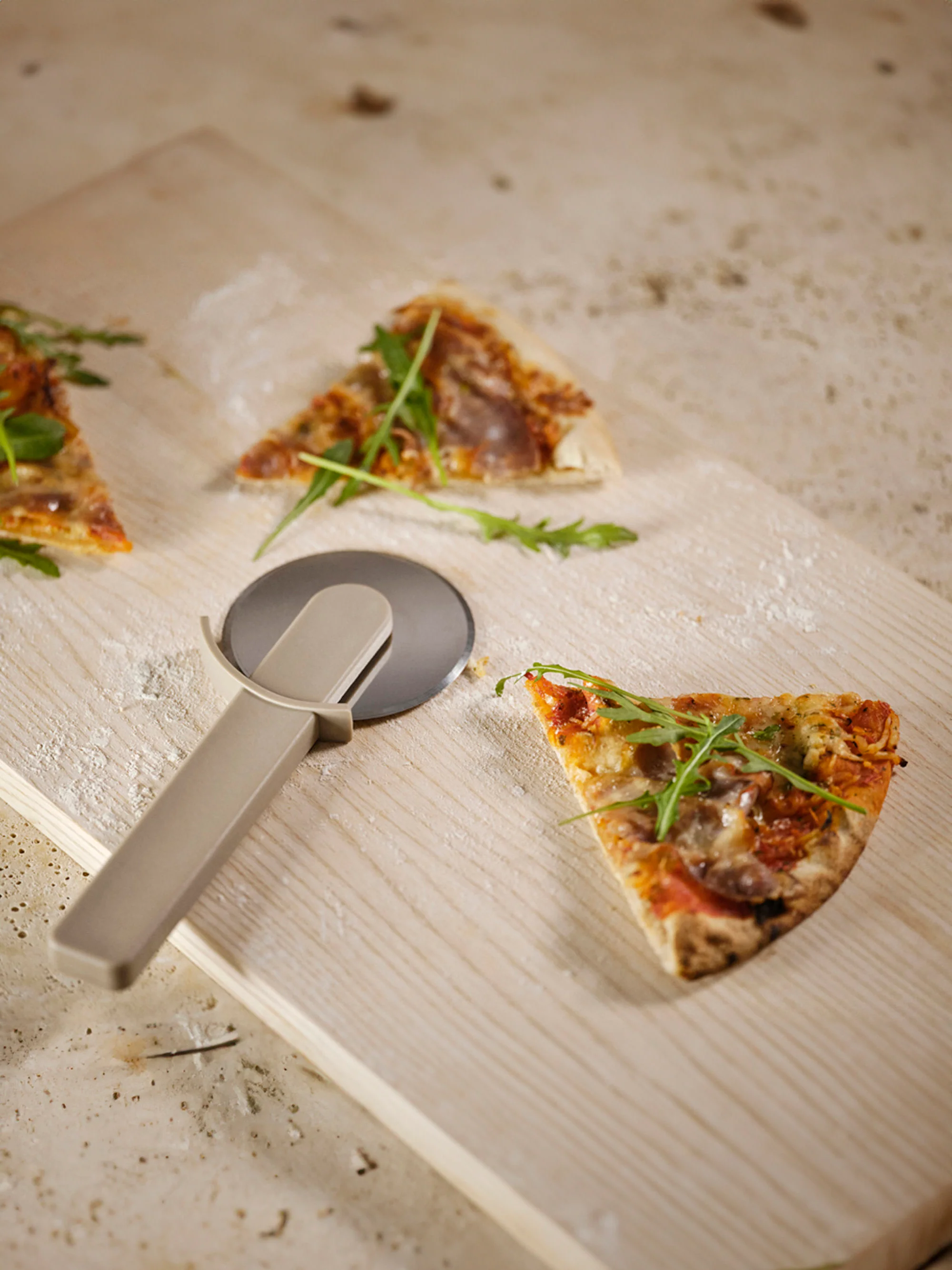 EdelstahlPizza Cutter Singles