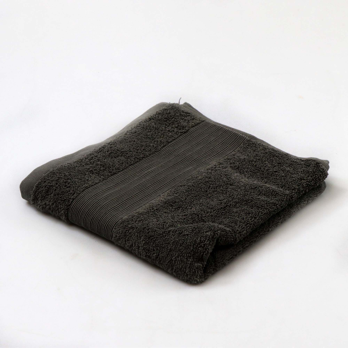 Toalha de mãos cinza escuro TIMELESS 50x100cm