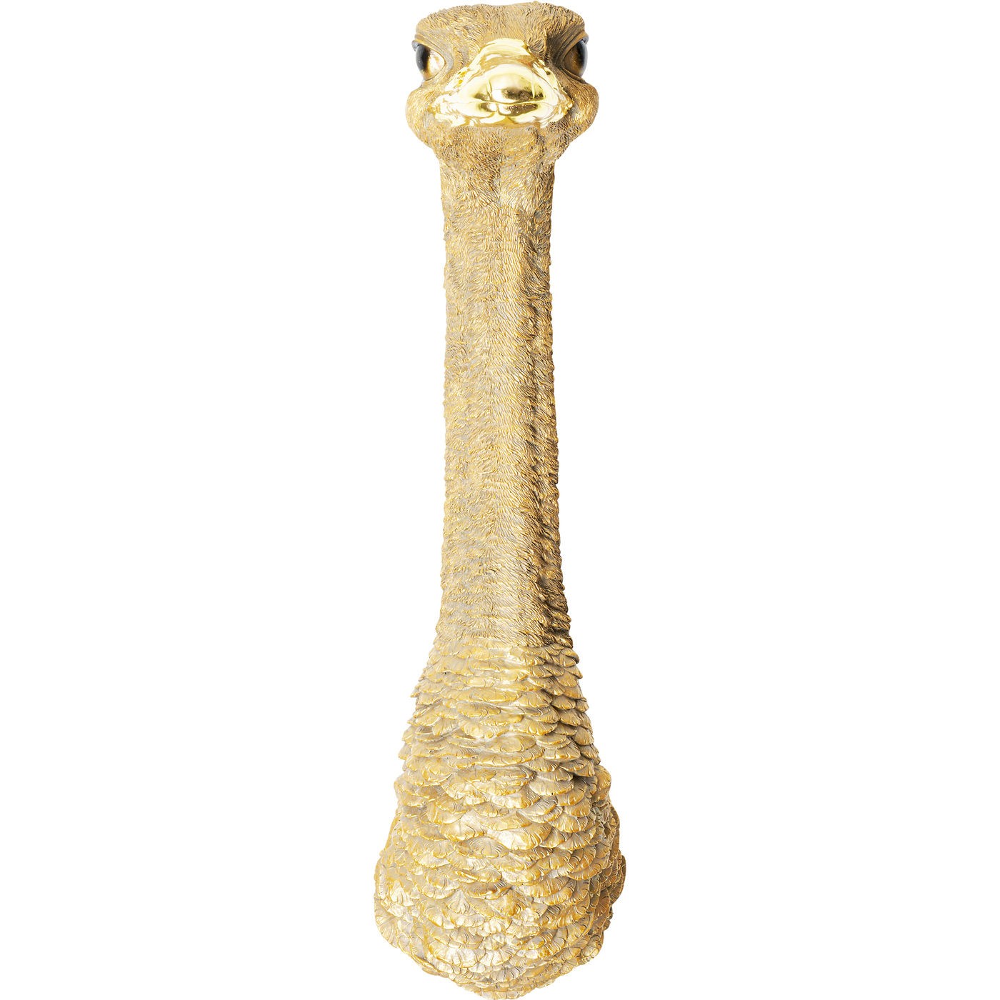 Kare Design Wanddecoratie Ostrich goud