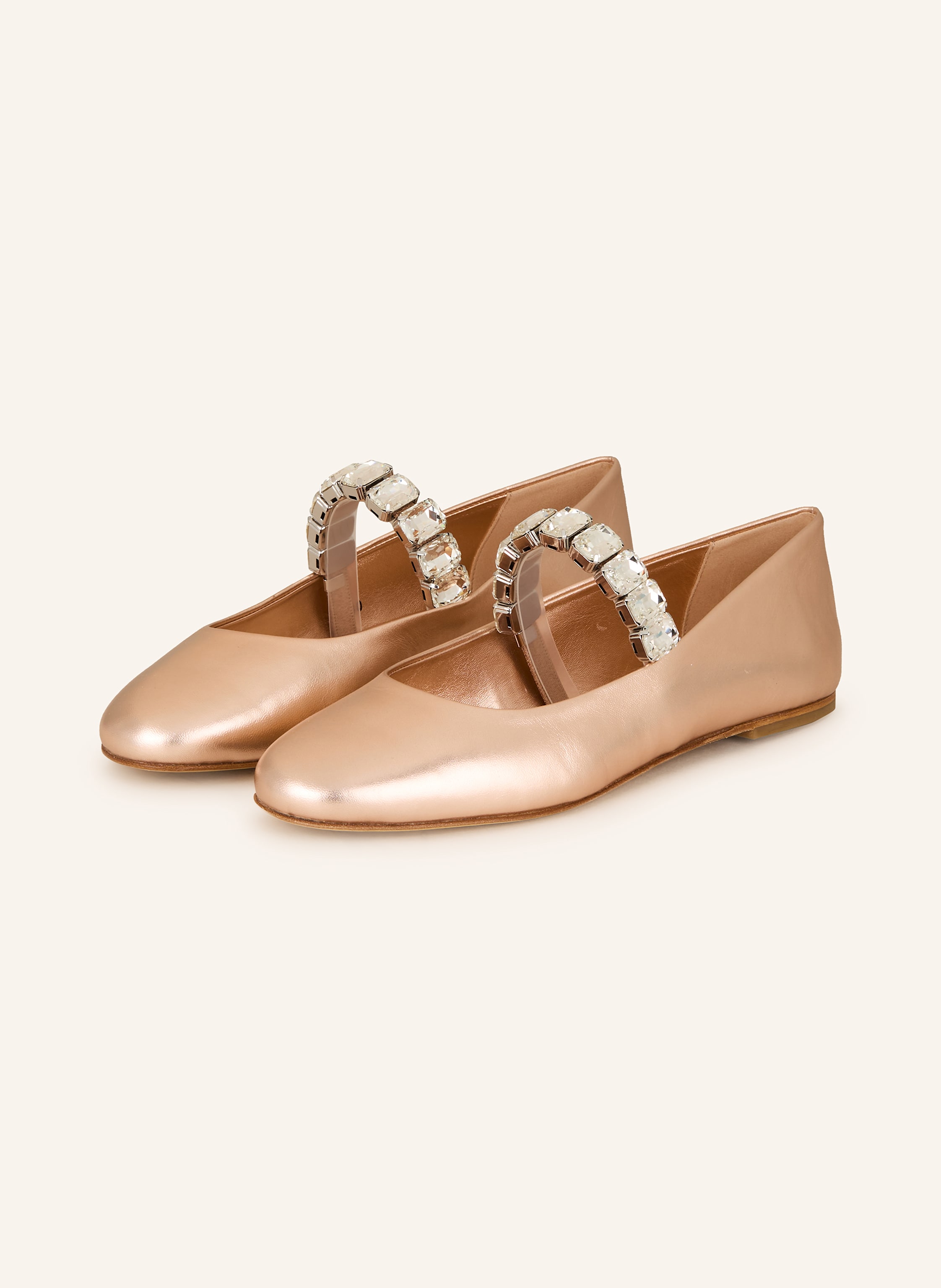 CASADEI Ballerinas mit Schmucksteinen