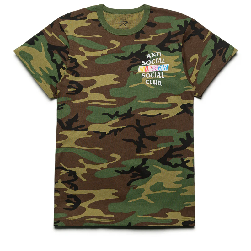 Anti Social Social Club x NASCAR Games Tee - Camo