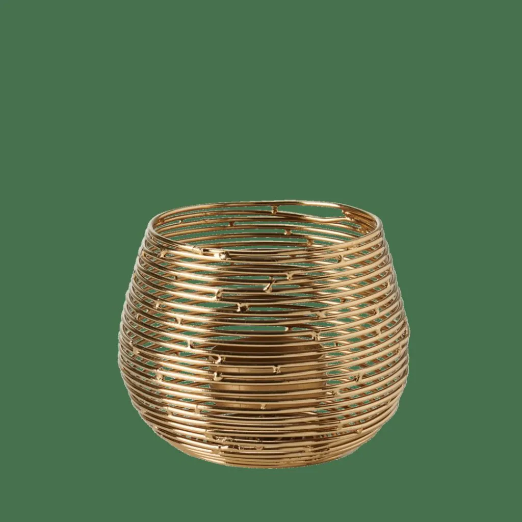 Porte-Bougies^CASA GOLDINA Partylight Doré