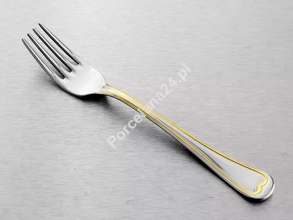 Komplet sztućców 24 cz. na 6 osób Hisar - Topkapi Gold (3.0/2.5 mm) złocone