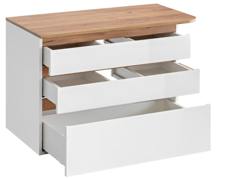 Szafka pod umywalkę 94 cm PLATINUM