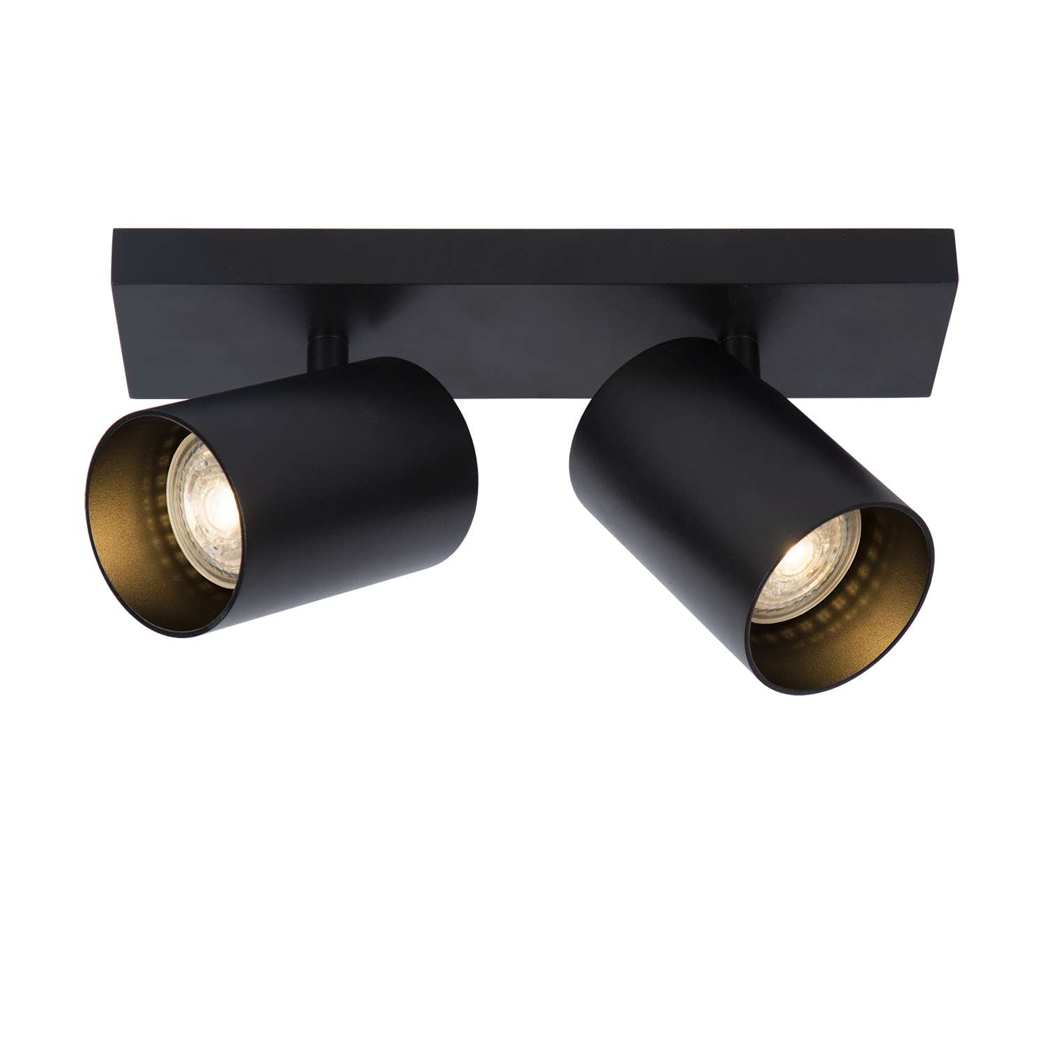 Atmooz Plafondlamp Nuo 2 - Zwart Metaal - Opbouw Plafondspot