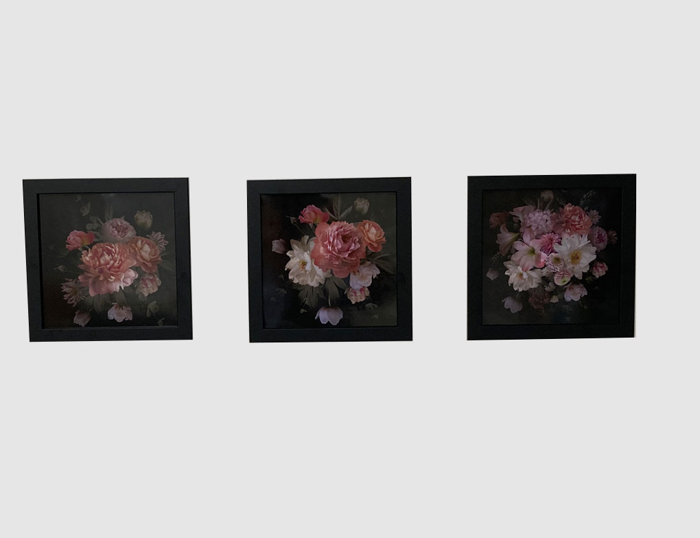 Bild Blumenkunst im Trio