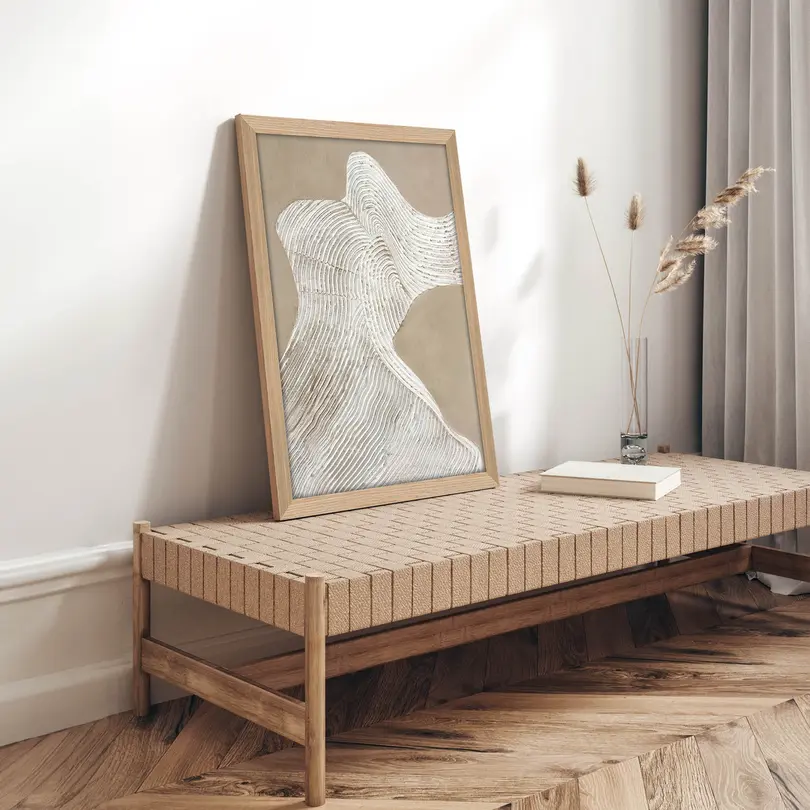 Bild mit Rahmen Nordic Art