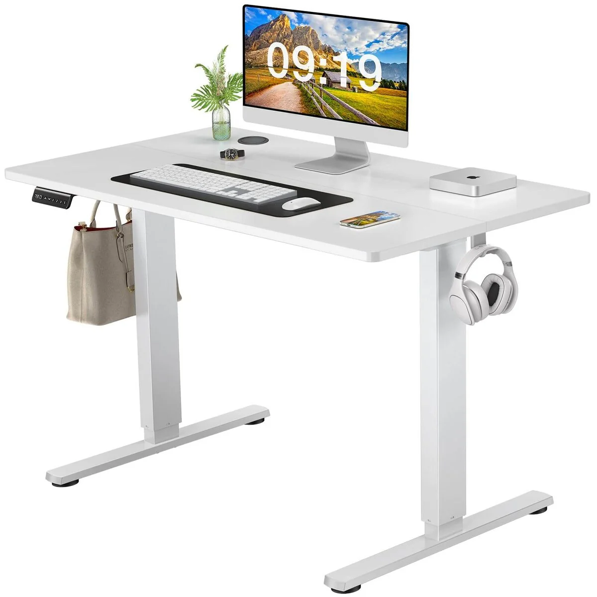 Electric Height Adjustable Ergonomic Computer Desk