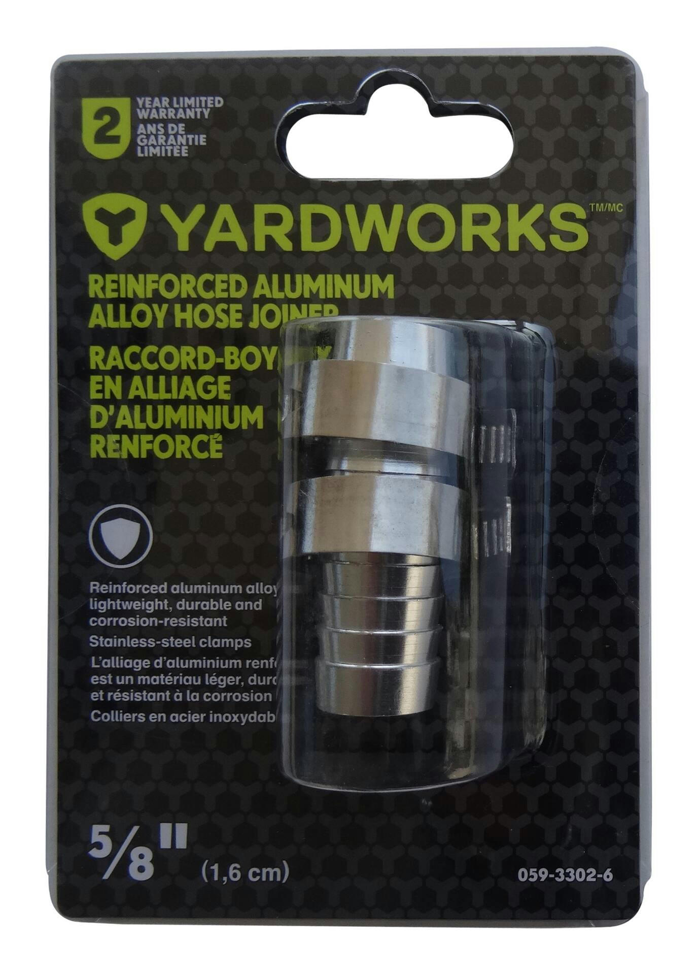 Yardworks Garden Hose Repair Mender, 5/8-in