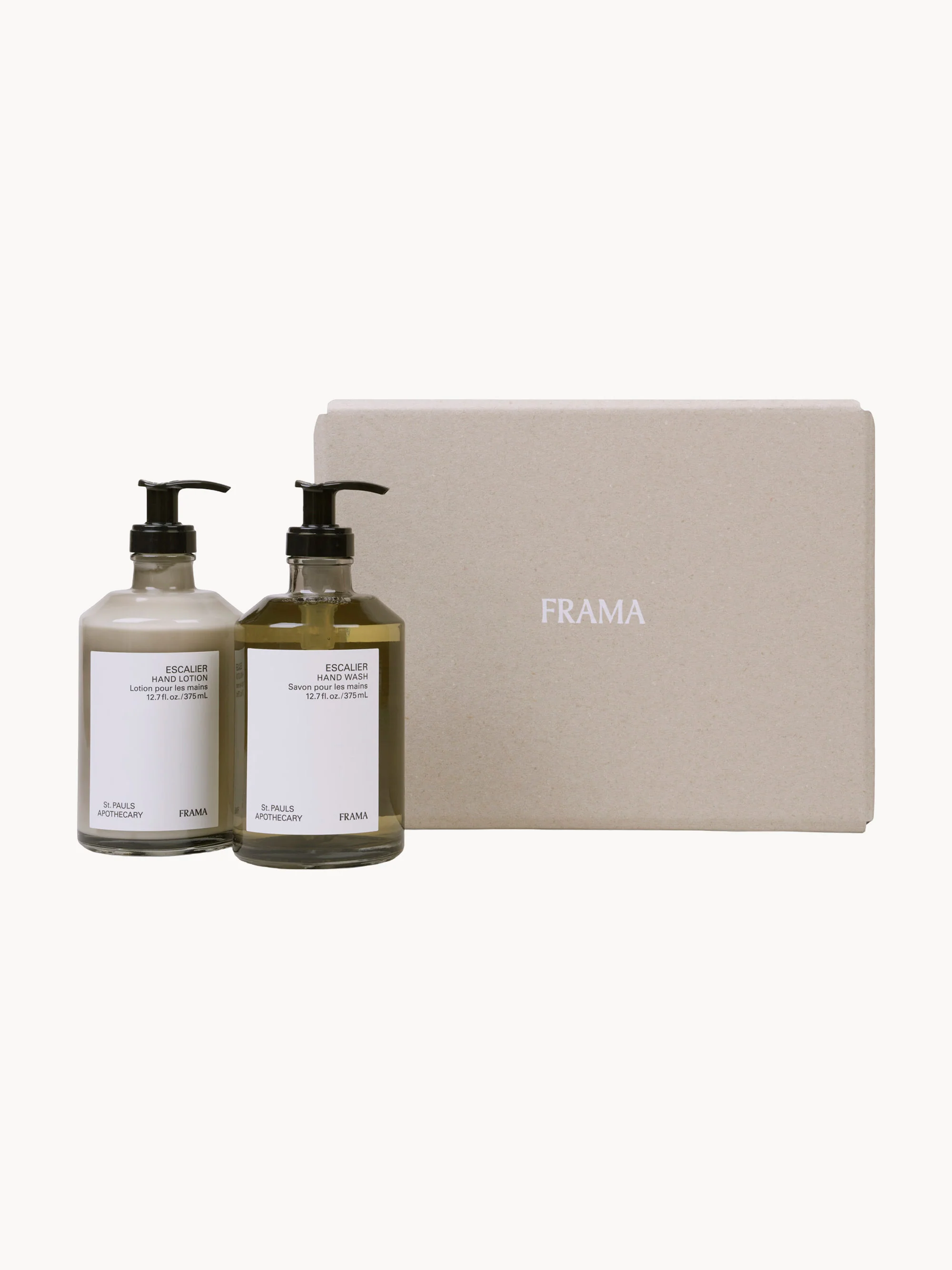 Handpflege-Geschenkbox Escalier (Karottensamen, Kardamom, Vetiver & Blutorange), 2er-Set