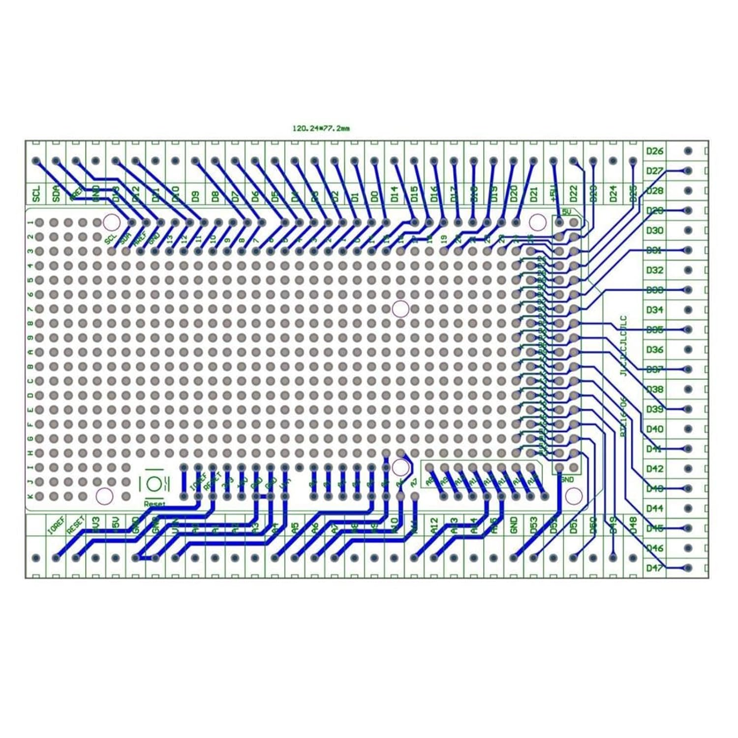 Mega 2560 R3 Prototype Screw Terminal Block Shield Board Pre-soldered Kit, Breakout Module for Arduino UNO
