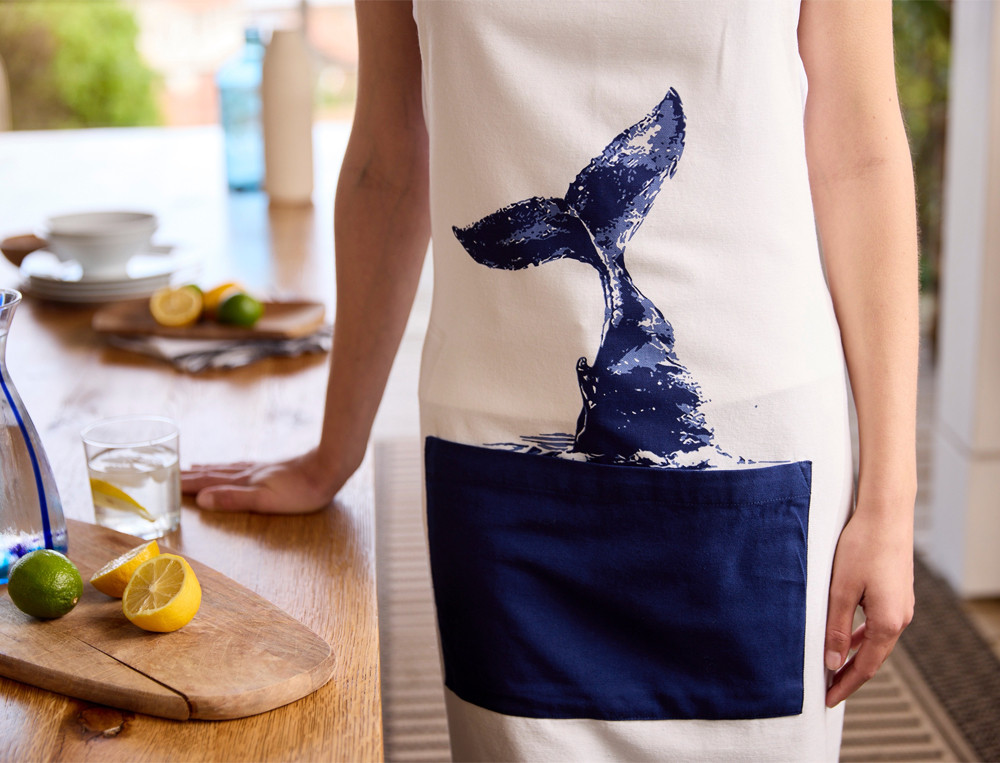 Tablier impriméAu large