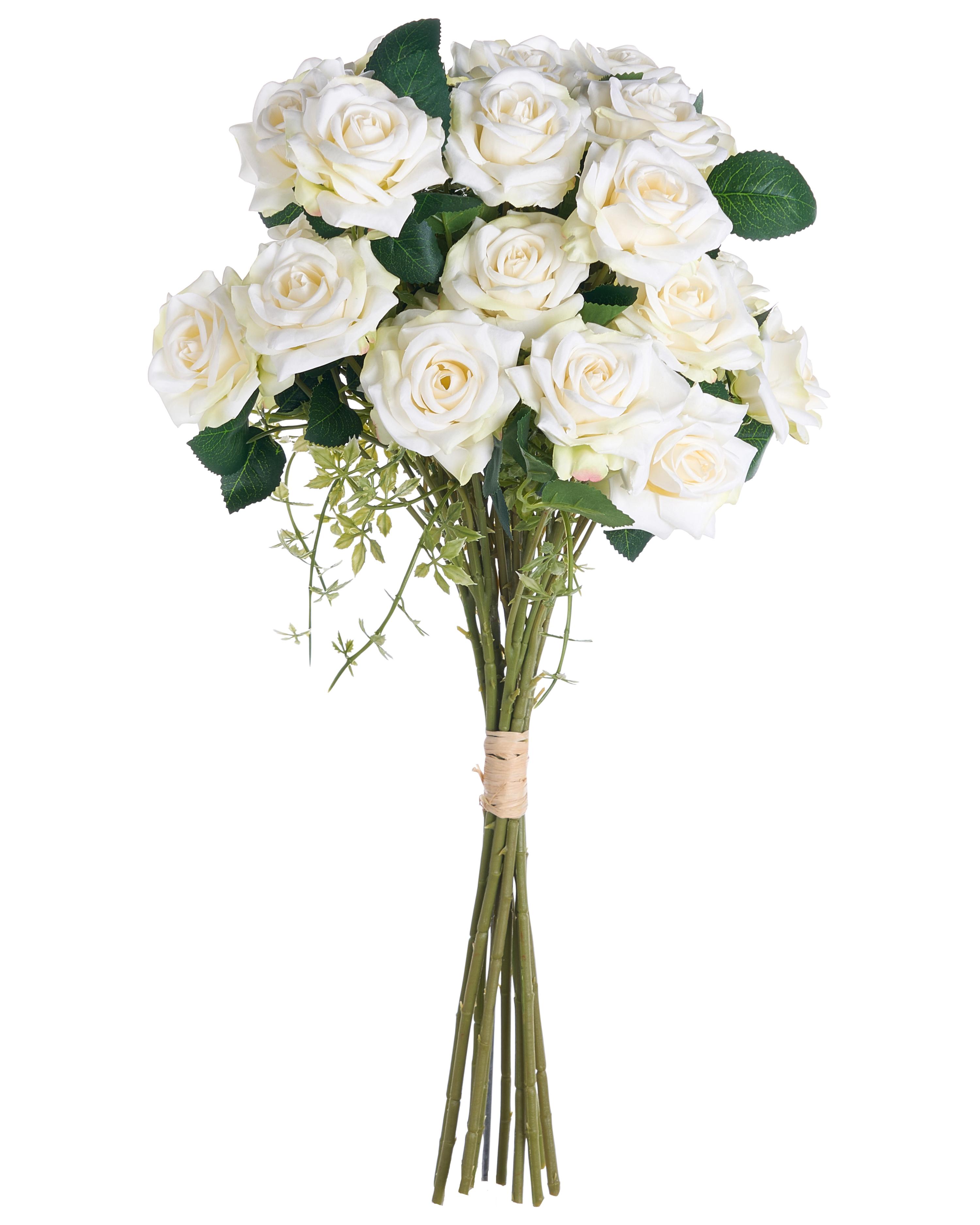 Artificial Flower Bouquet LAPAS 55 cm White