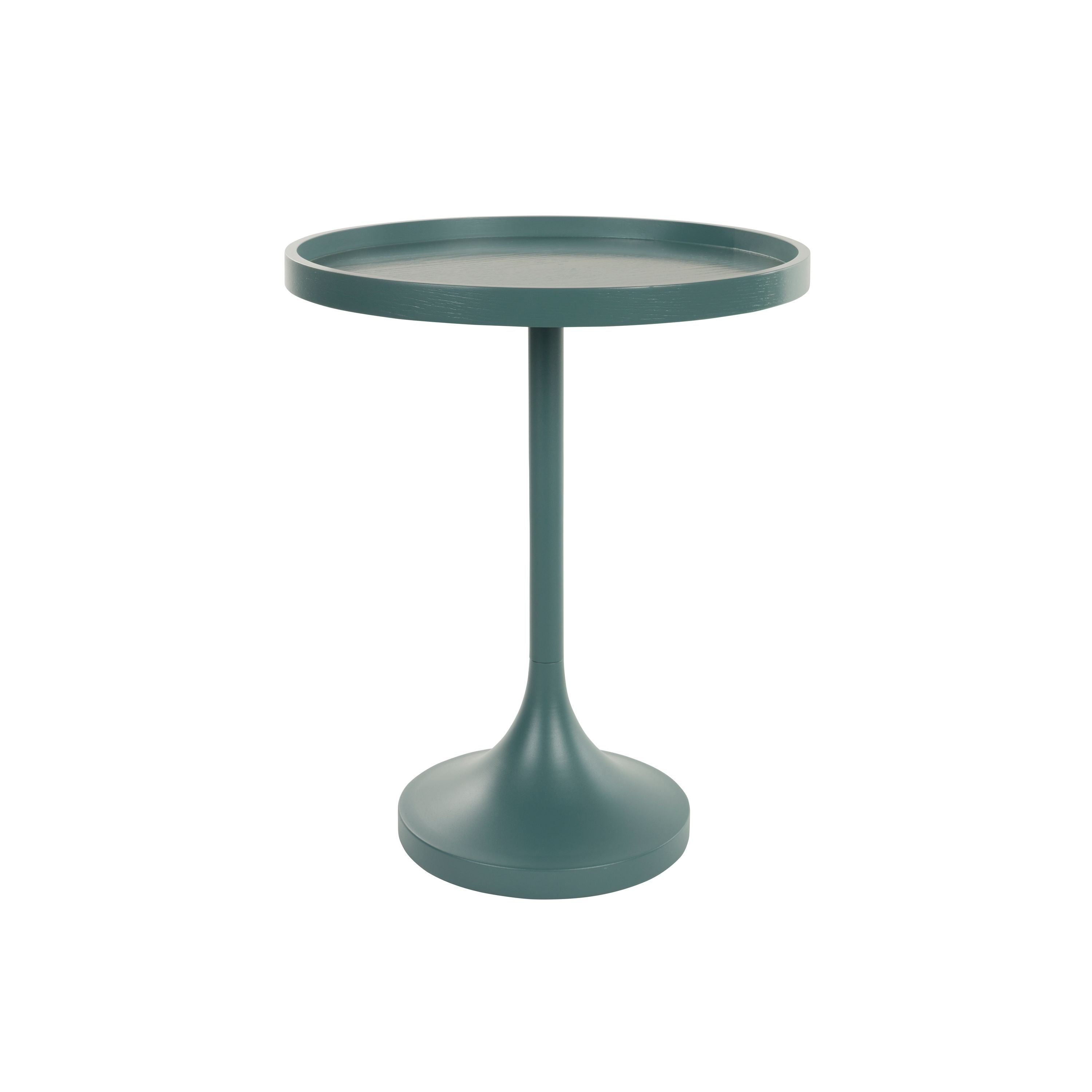 Zuiver Jason Bijzettafel Rond 46 cm Blauw