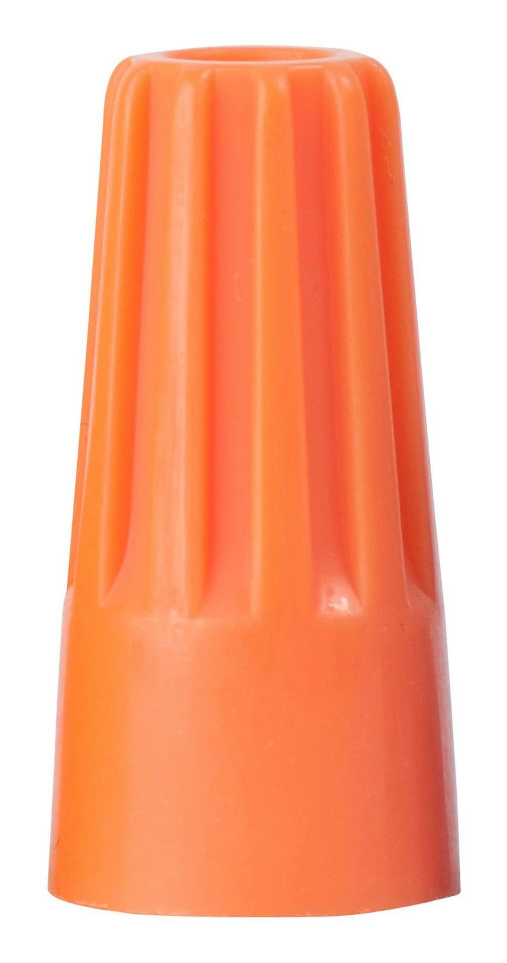 GARDNER BENDER WireGard High Performance Twist On Wire Connectors, Orange, 25-pk