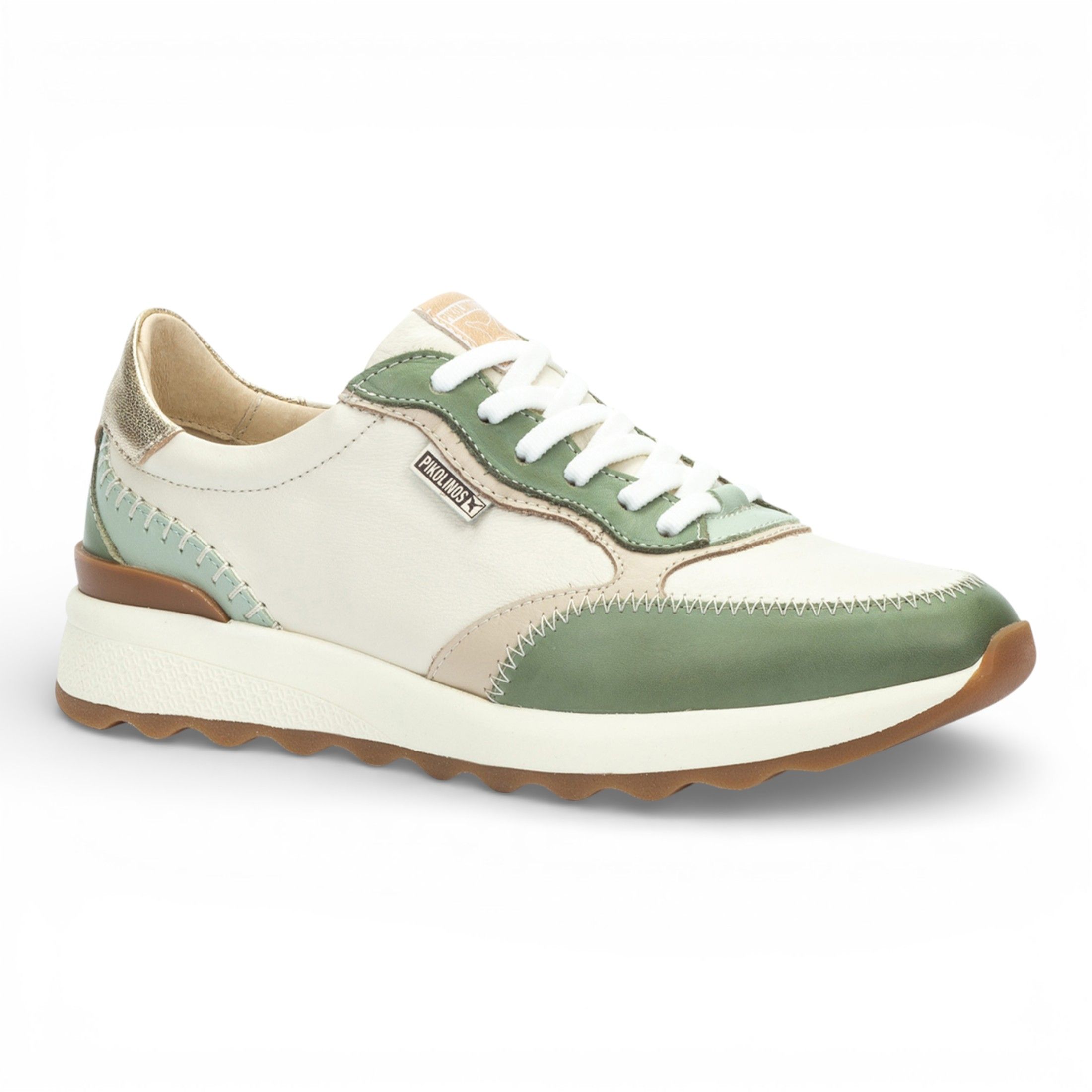 Infinity Leather Pikolinos Leather Lace Up Sneaker Trainers Shoes - Arrecife