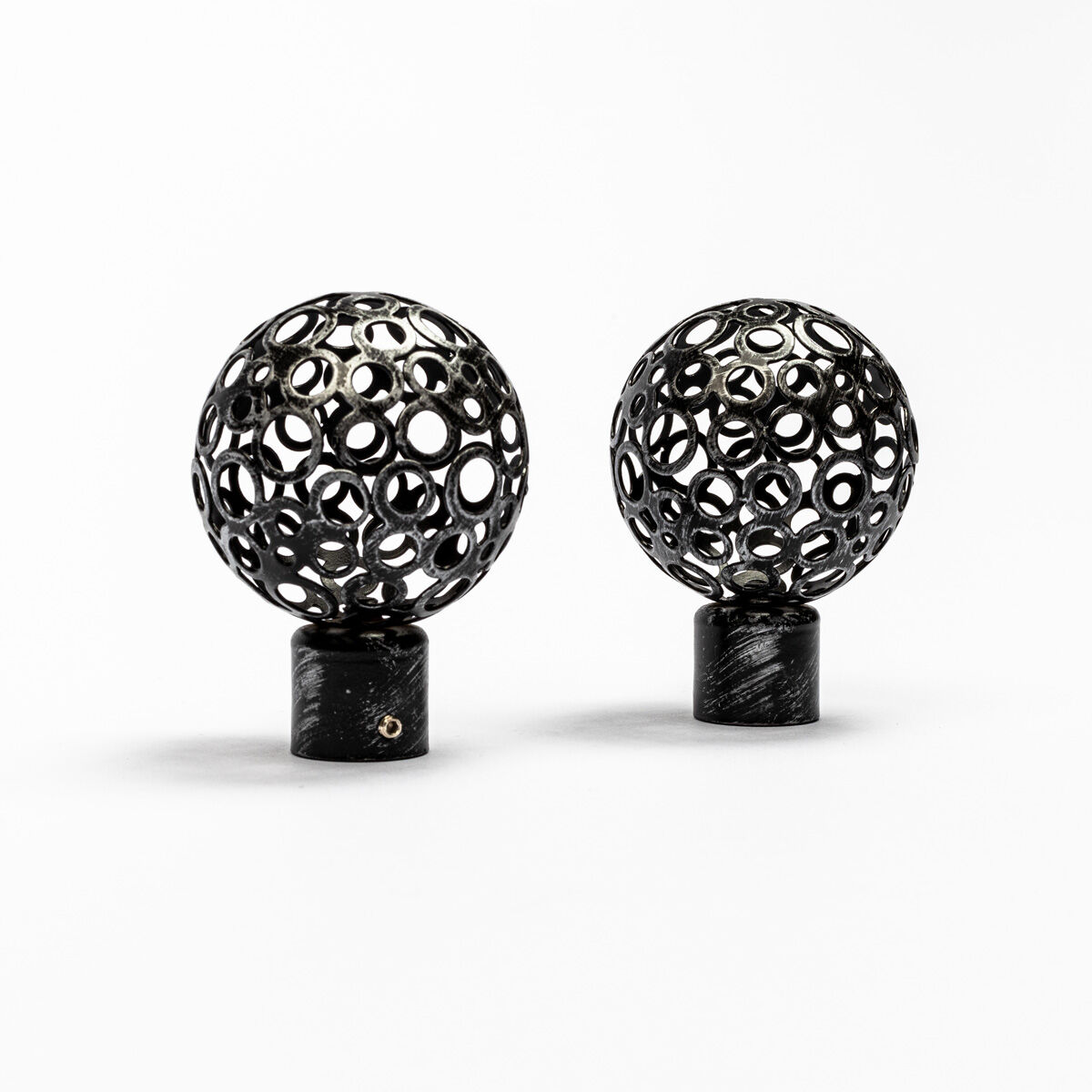 Conjunto de 2 terminais BOULE preto/prata