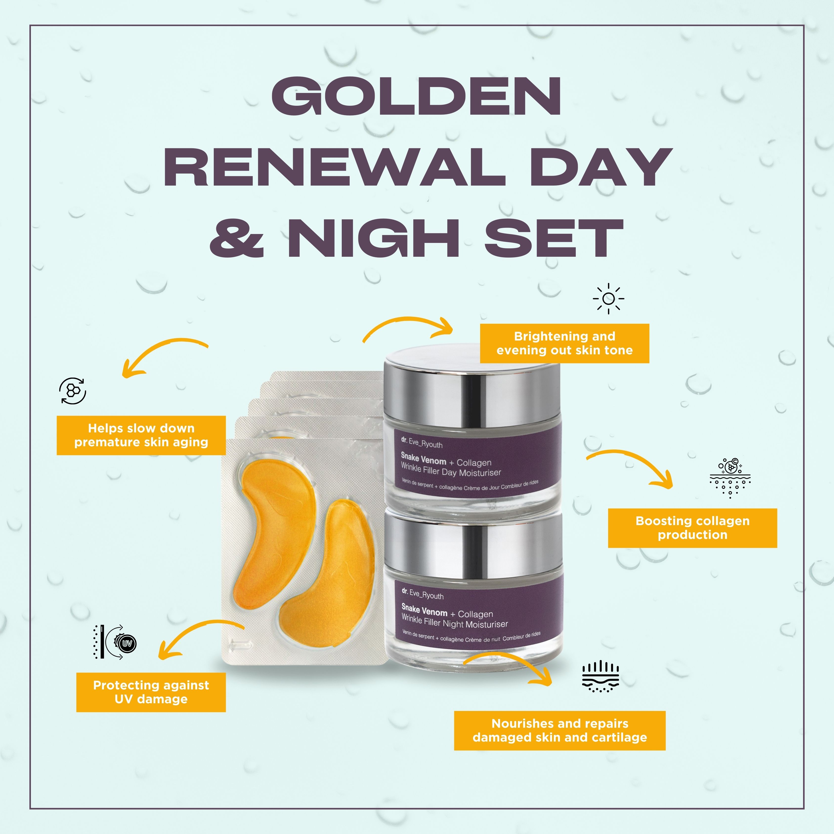 dr. Eve Ryouth 3pc Youth Boost Anti-Aging Starter Set