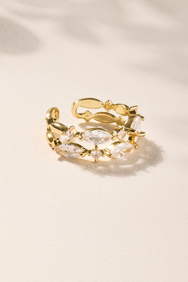 Cindy Marquise Stone Ring