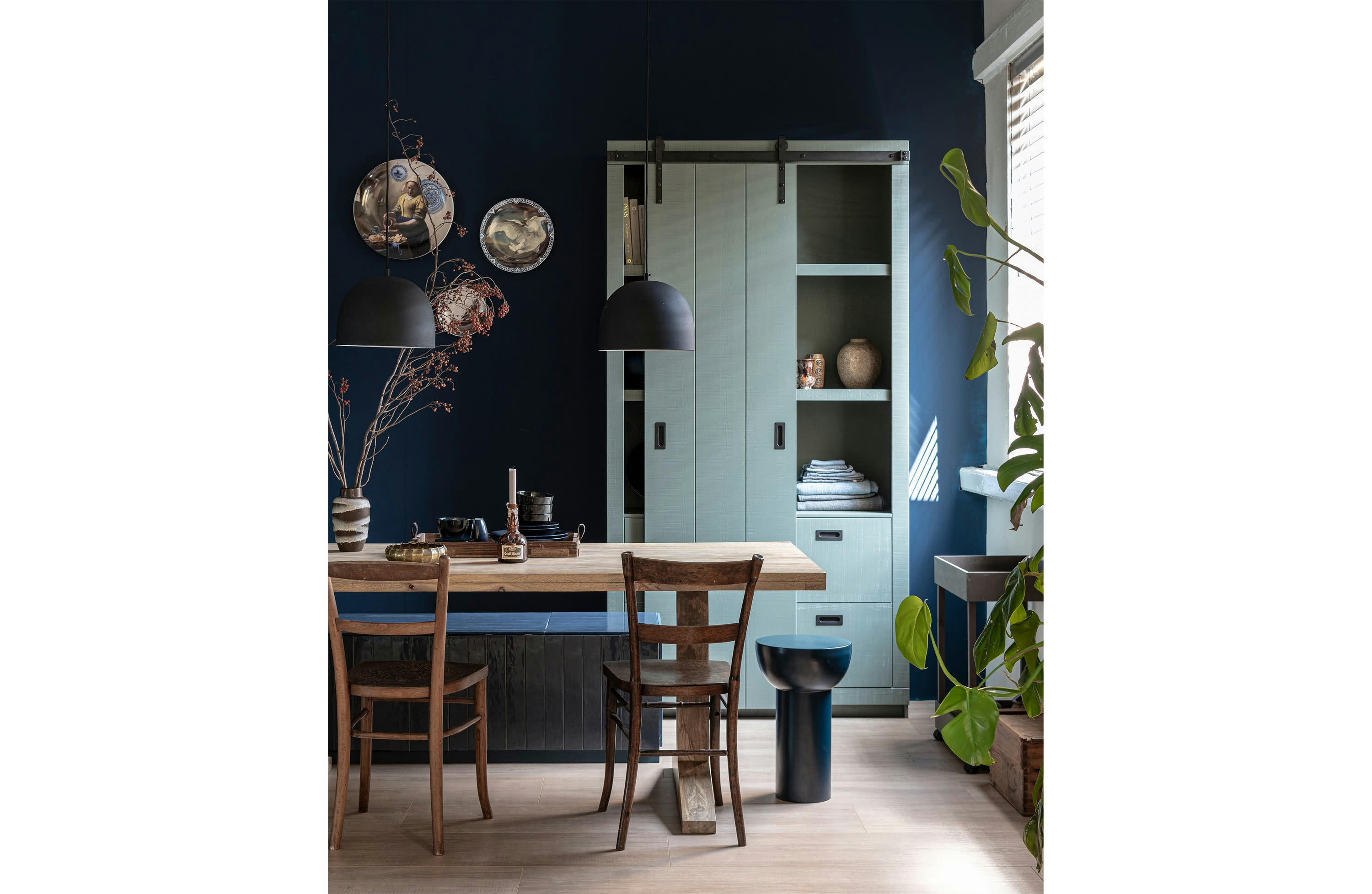 DECK - Table en bois de manguier beige