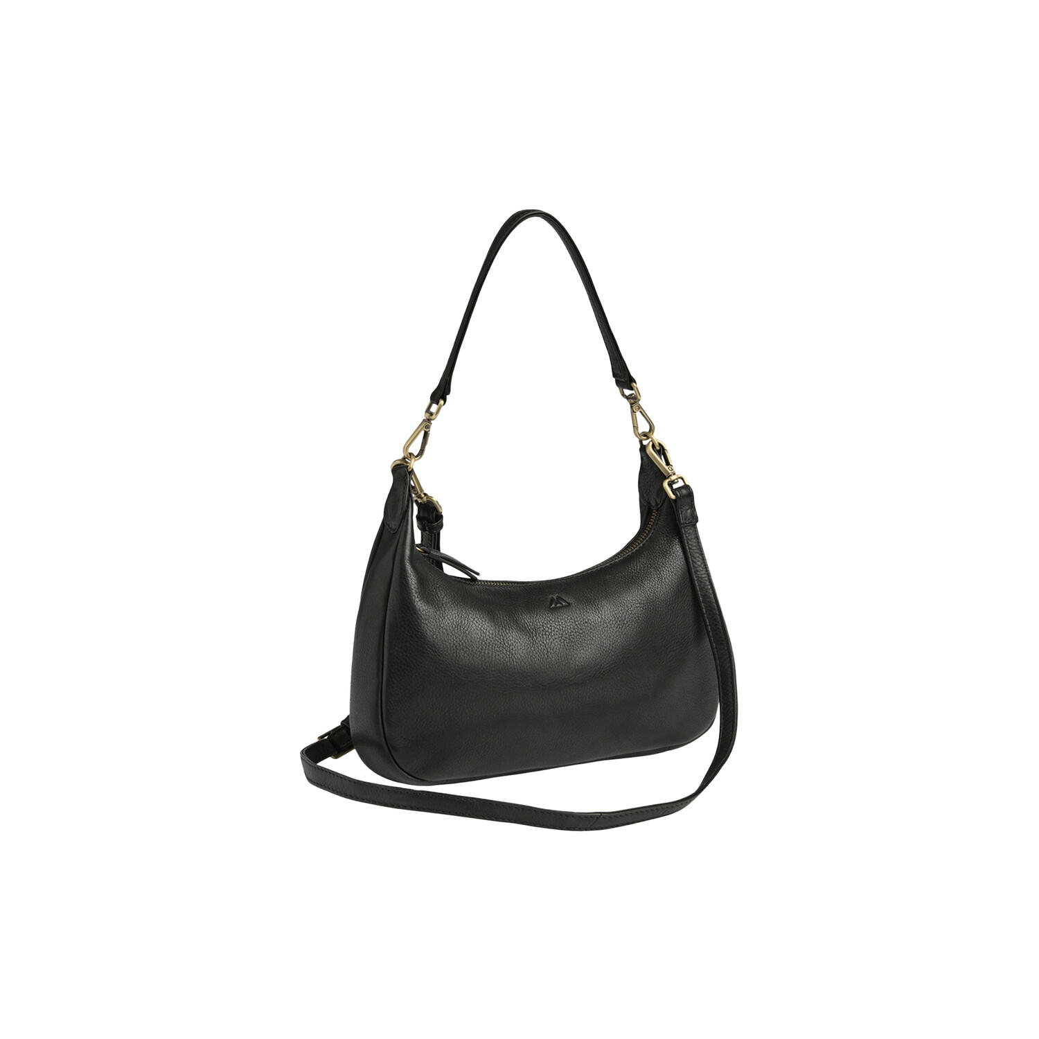 HaydenMBG Crossb. Bag Soft V., black w/br. gold