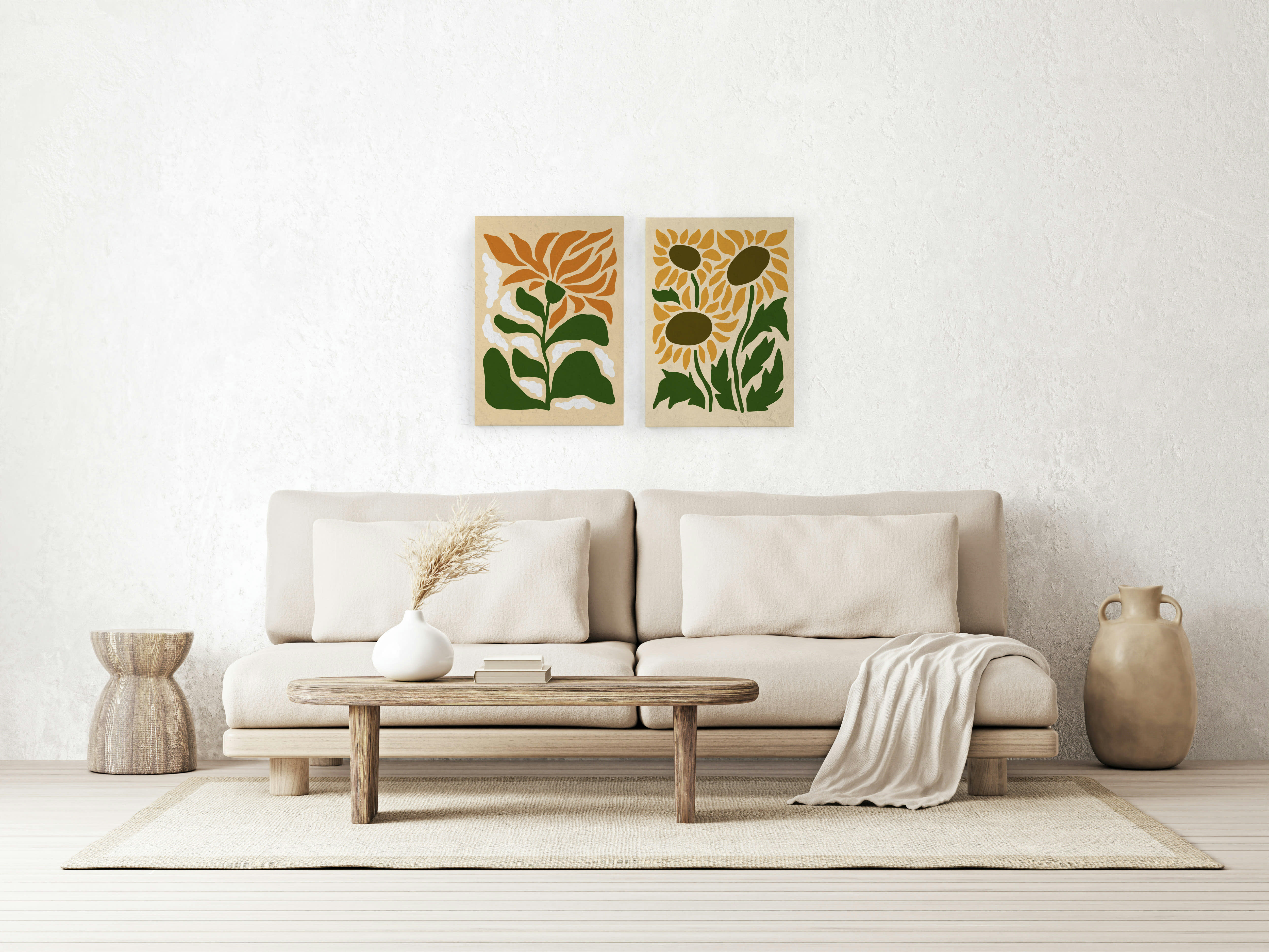 POPPY - Peinture sur toile 60x40 imprimé HD Pavot