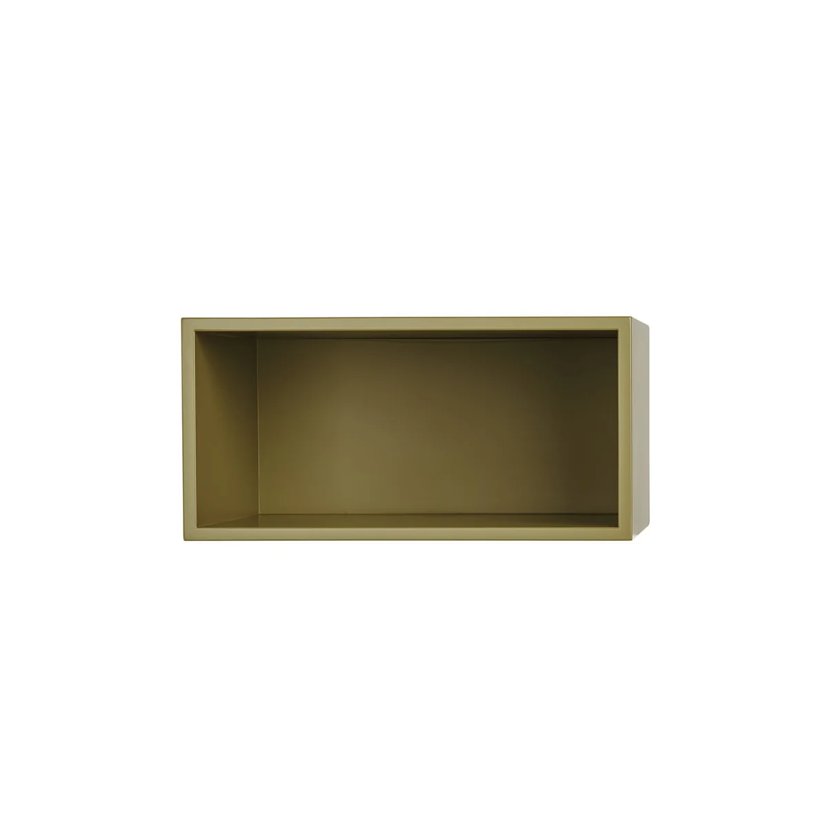 Muuto - Mini Stacked Regalsystem - braungrün