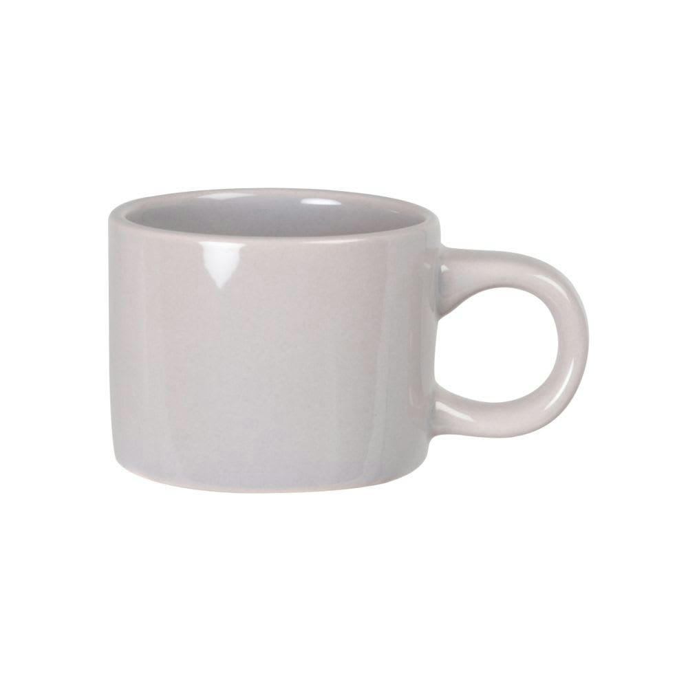 - Tasse en grès gris