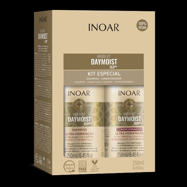 INOAR Daymoist Hair Kit 250ml