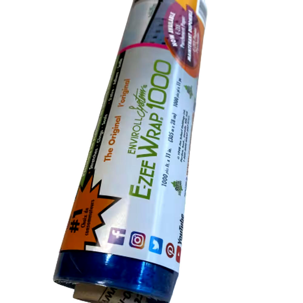 E-Zee Wrap Plastic Wrap Refill, 1000-ft