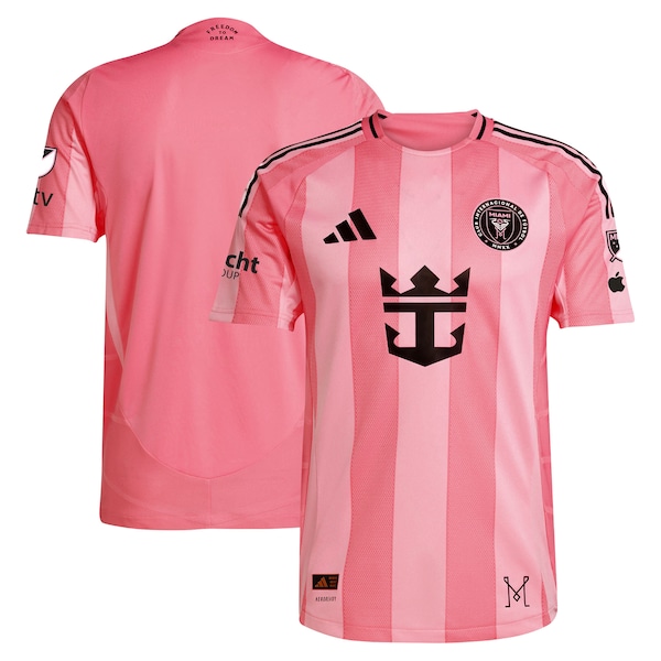 Inter Miami CF adidas 2025 Euforia Authentic Jersey - Light Pink
