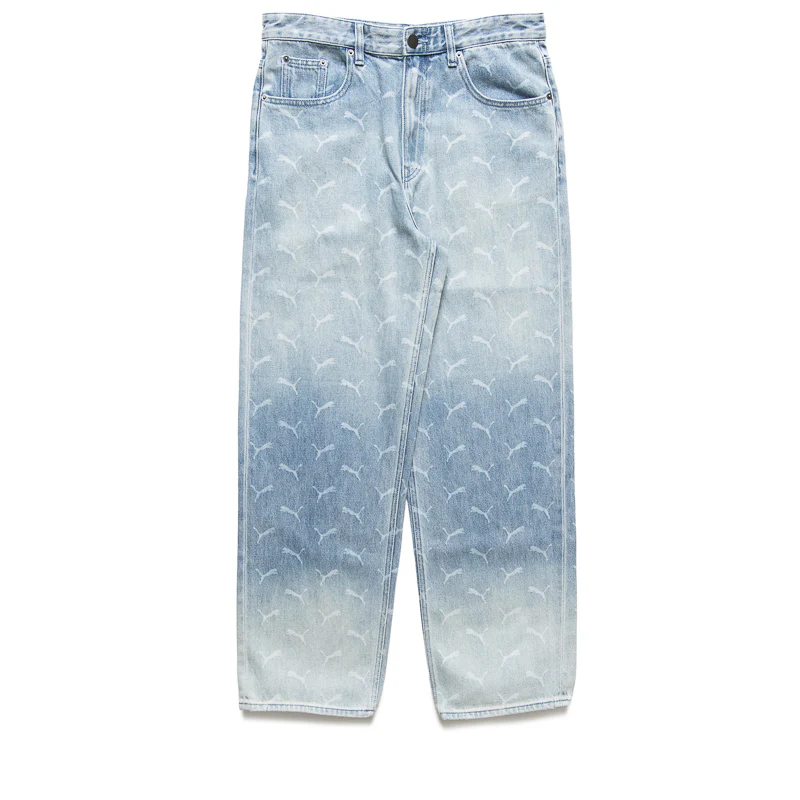 A$AP Rocky x Puma Laser Monogram Denim - Faded Denim/AOP