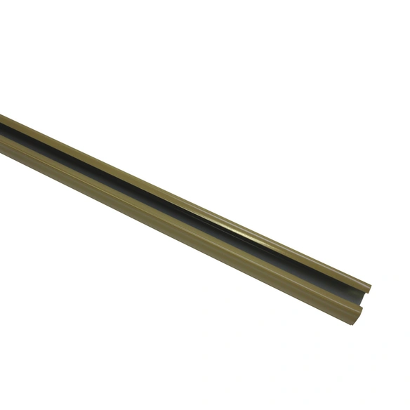 U-Laufschiene, beige, Metall