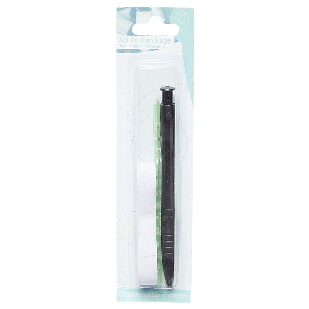 Set de marquage stylo   tissu