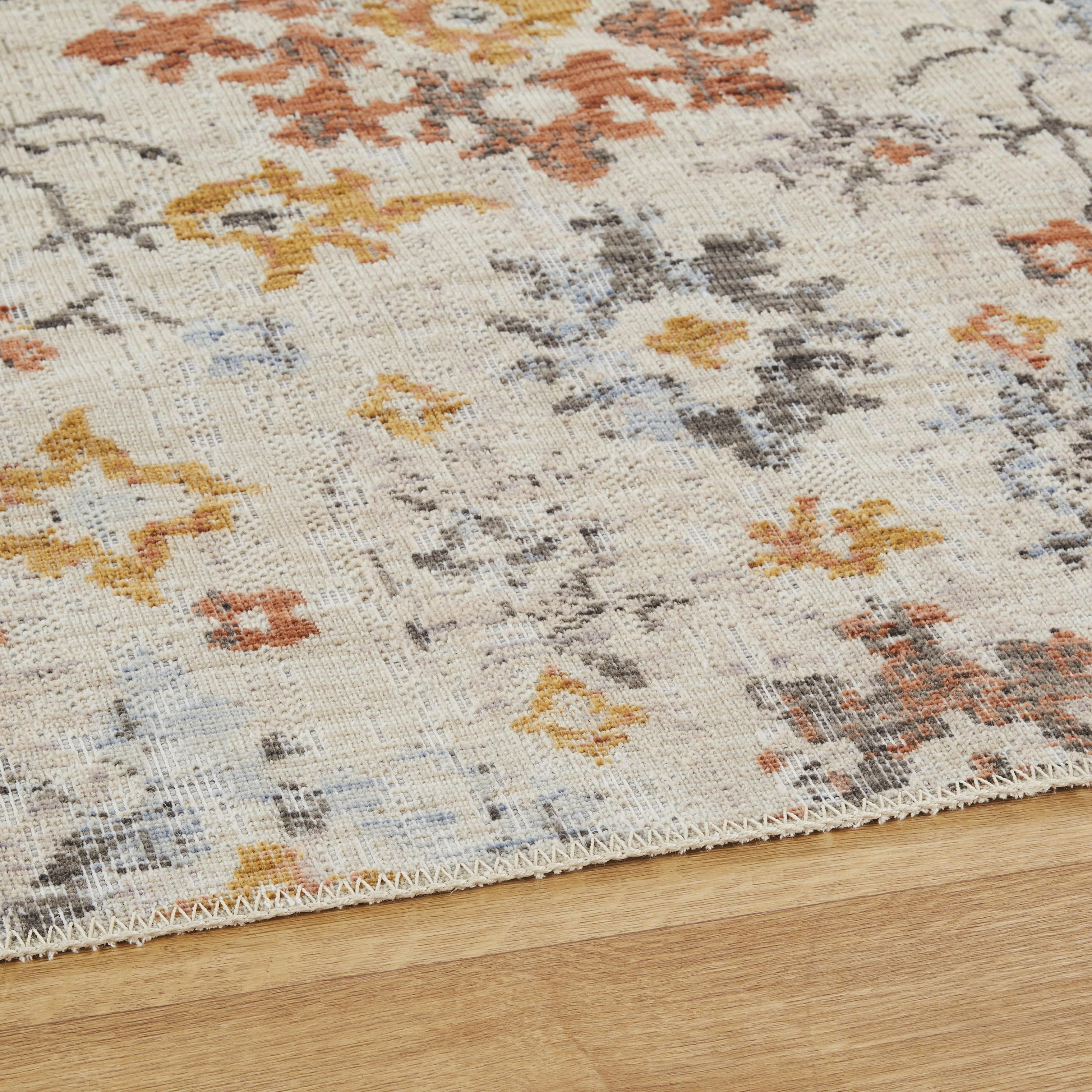 ASSIA - Tapis style oriental en laine tuftée multicolore 160x230