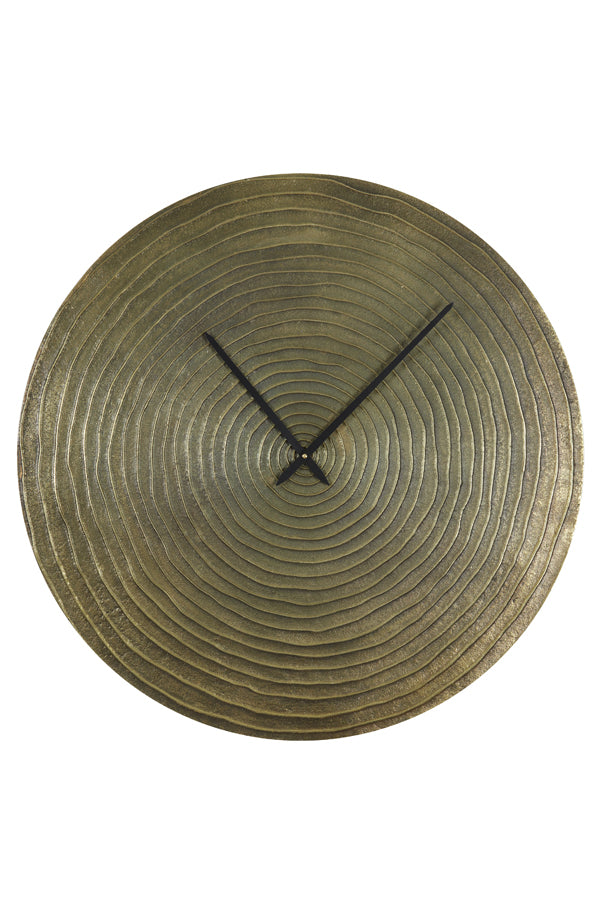 Light & Living klok CERVINO - 74x2x74cm - brons
