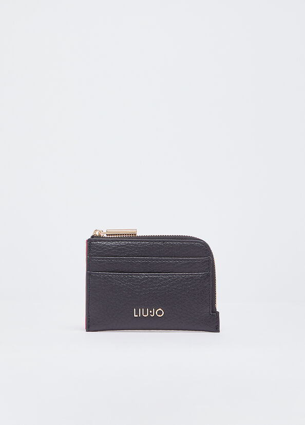 Porta carte con zip