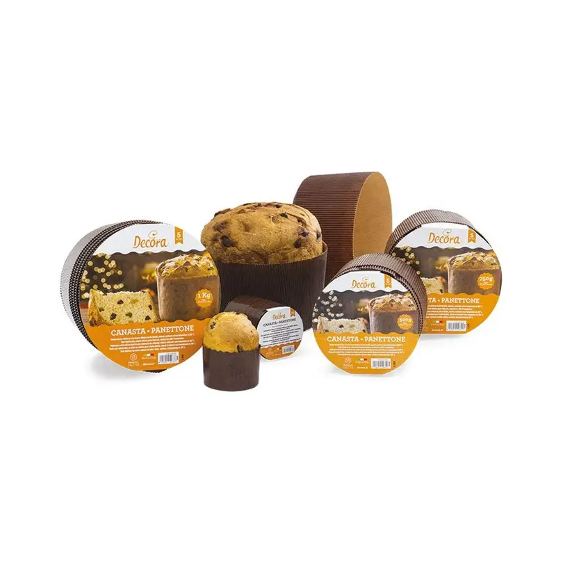 Backform 5er-Set Panettone-Brioche