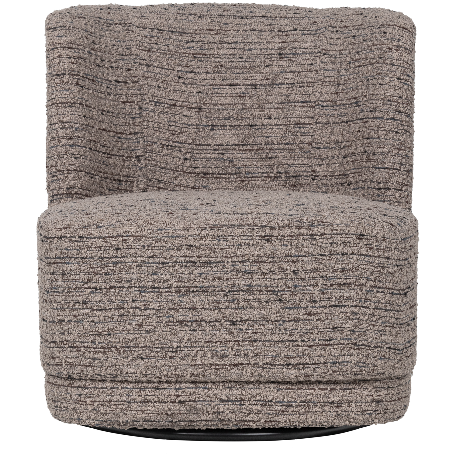 WOOOD draaifauteuil Atty - Grove Melange - Beige - 75x74x65