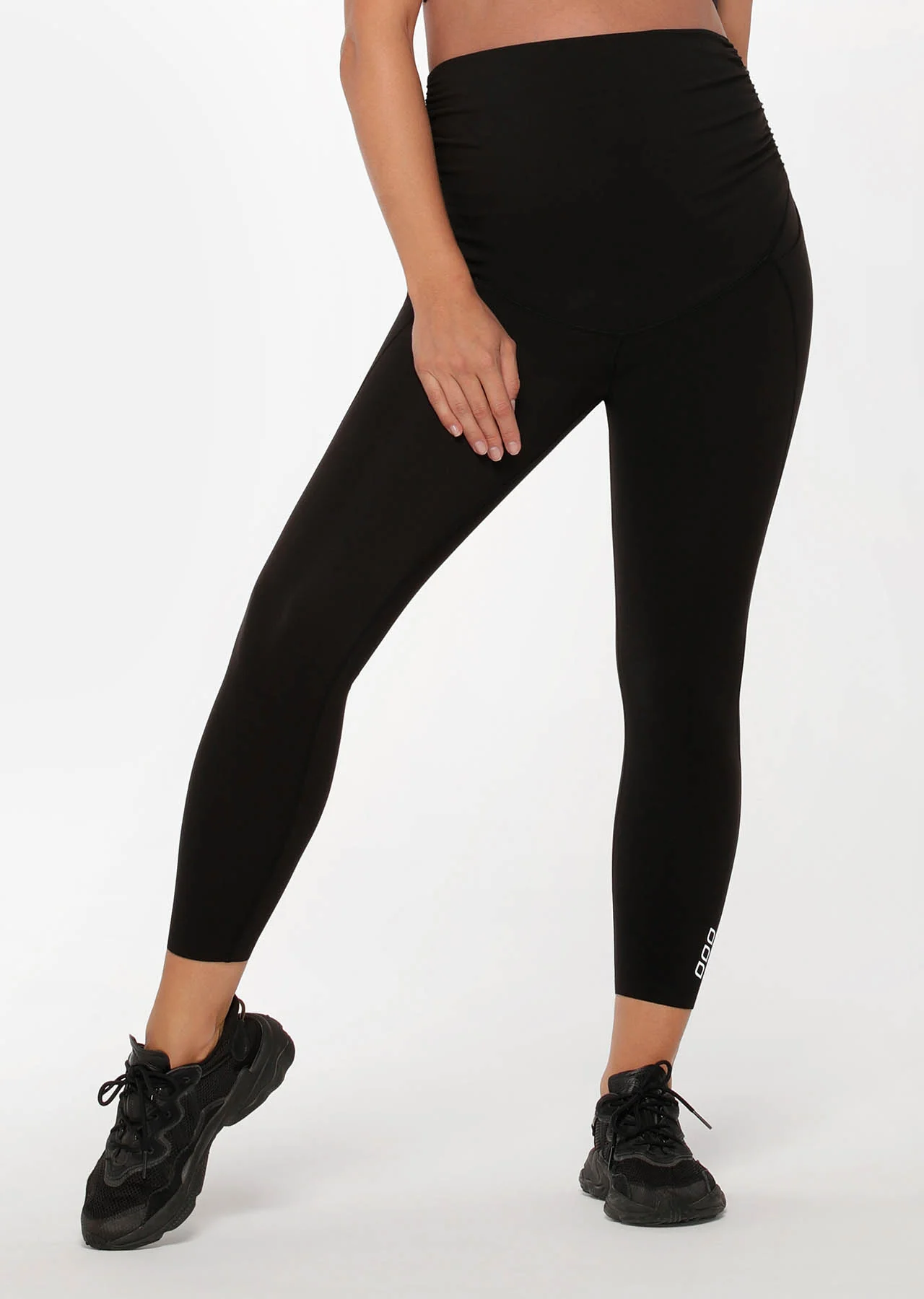 Full Coverage Maternity Phone Pocket Ankle Biter Leggings