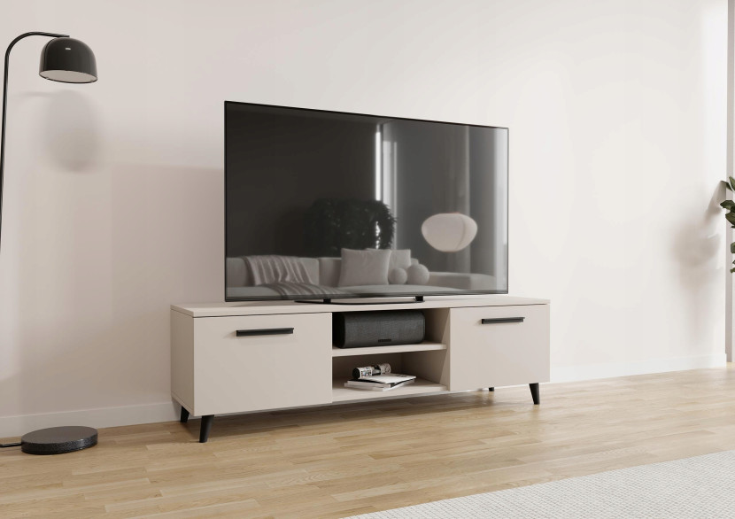 Szafka stolik RTV BERGEN 150cm kaszmir PER