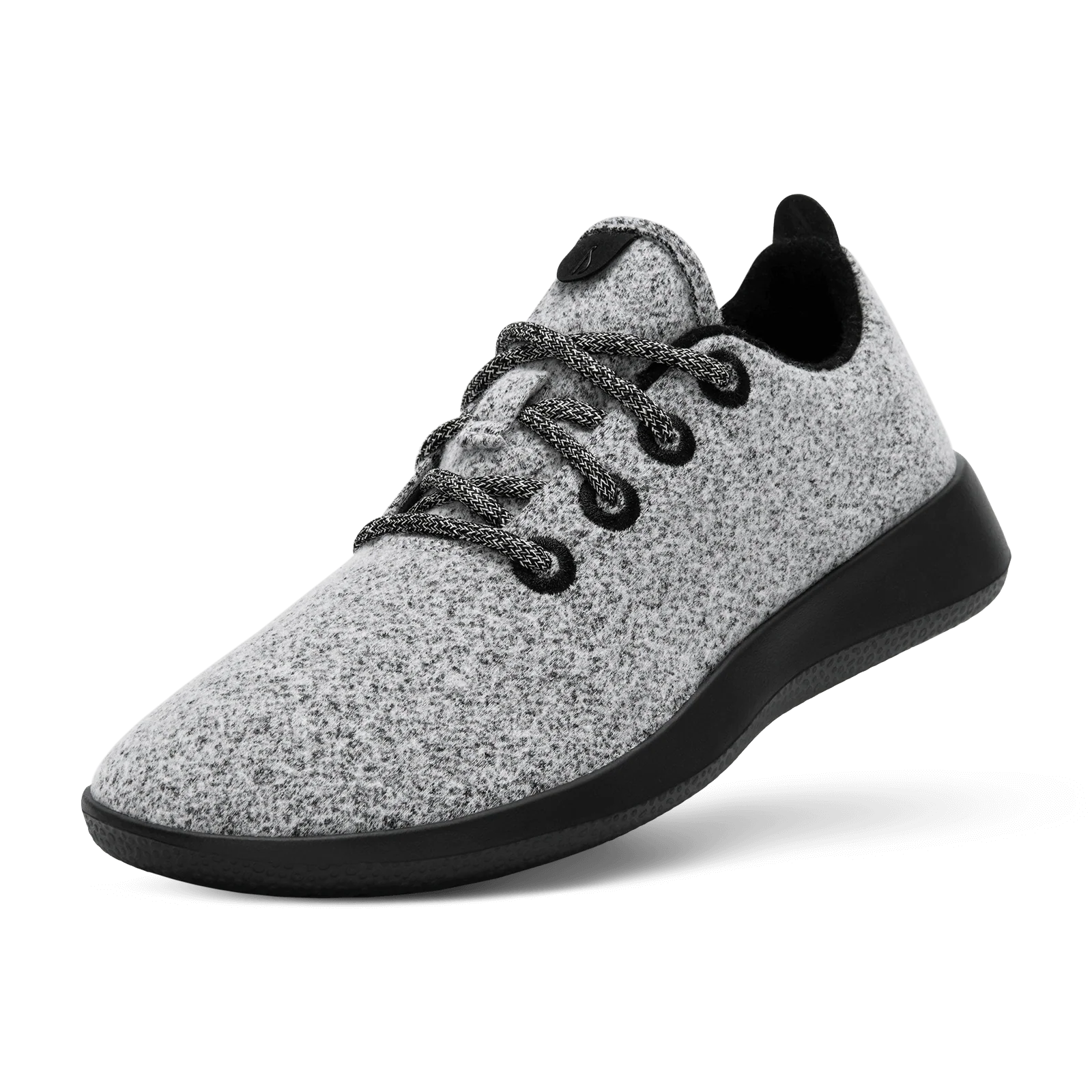 Men's Wool Runners - Dapple Grey (Natural Black Sole)