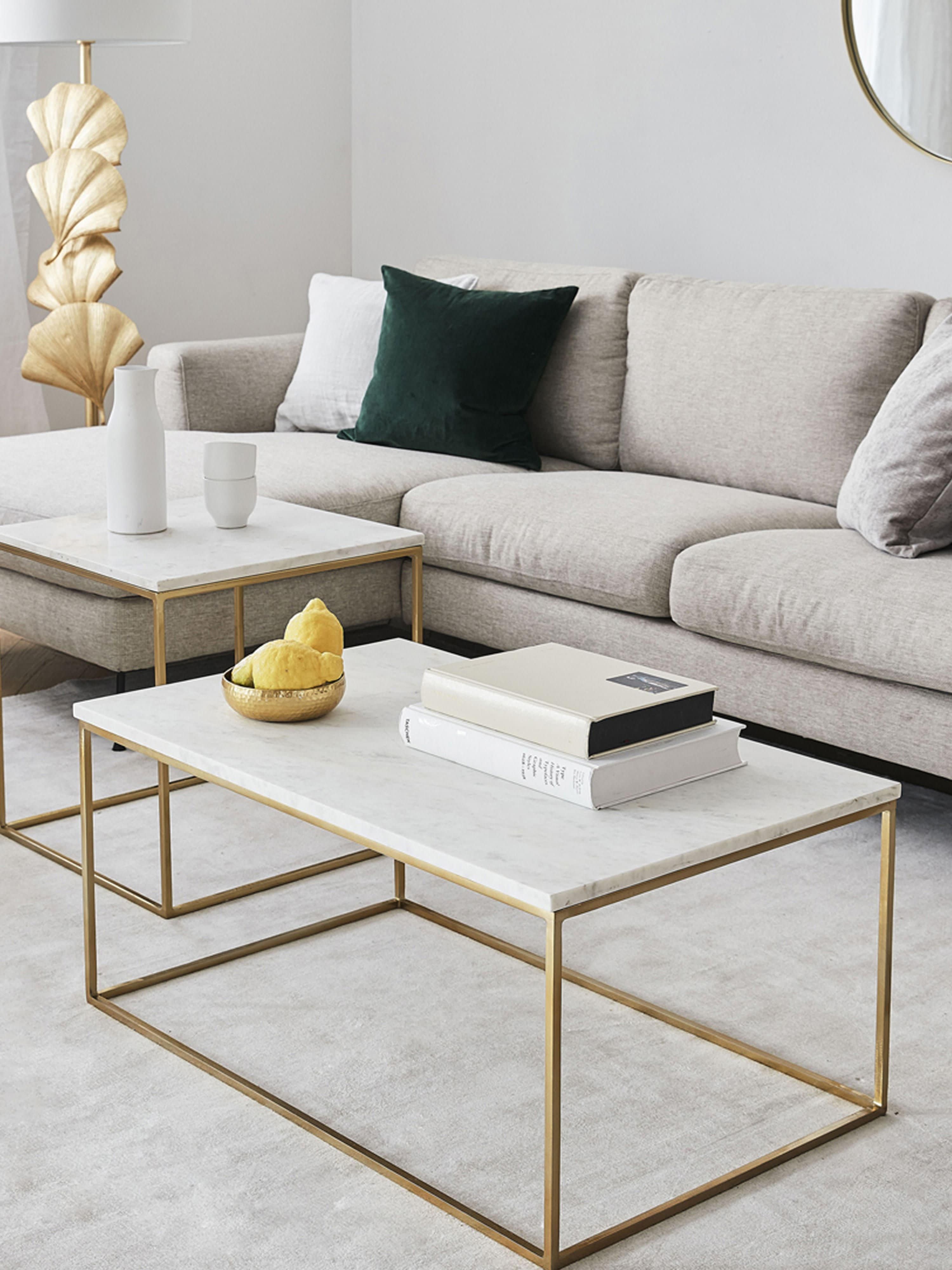 Marmor-Couchtisch Alys