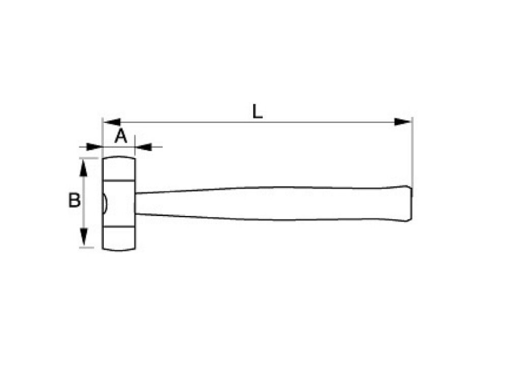 HAMMER BACHO NYLON 275MM