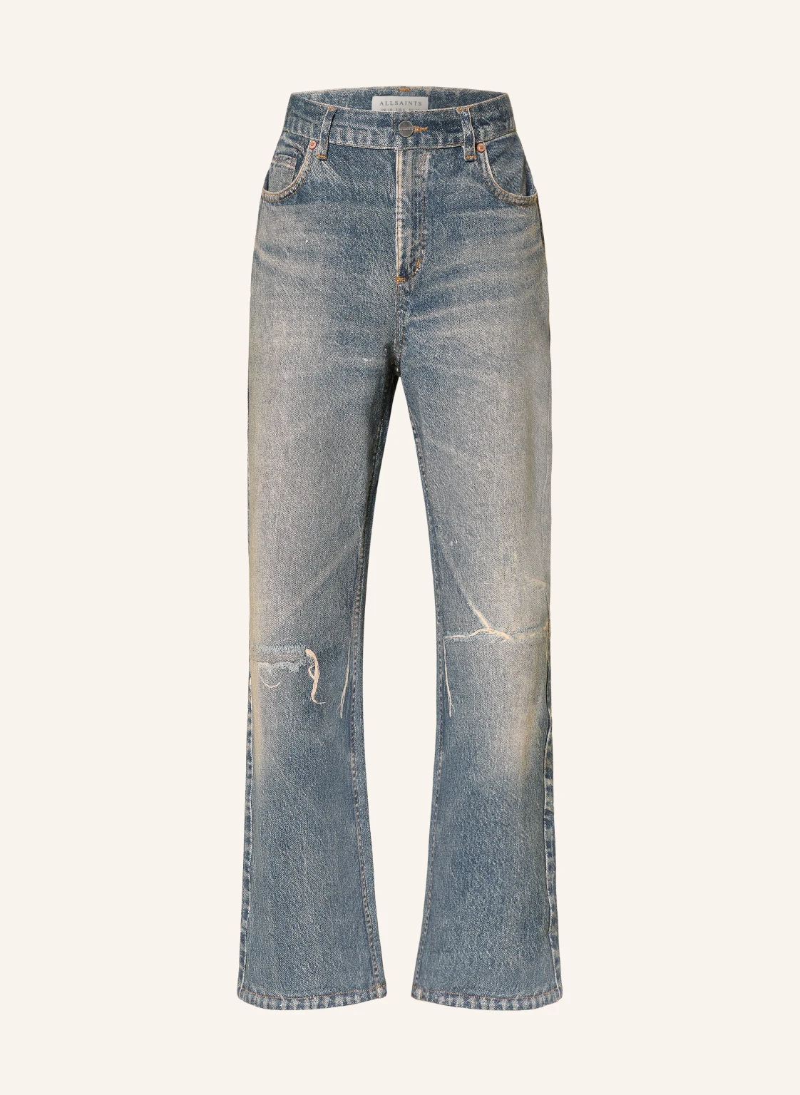 ALLSAINTS Straight Jeans IDA TERRY