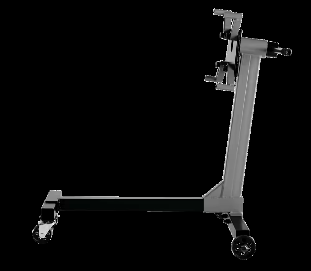 Maximum Heavy-Duty Steel Rotating Engine Stand, 1000-lbs