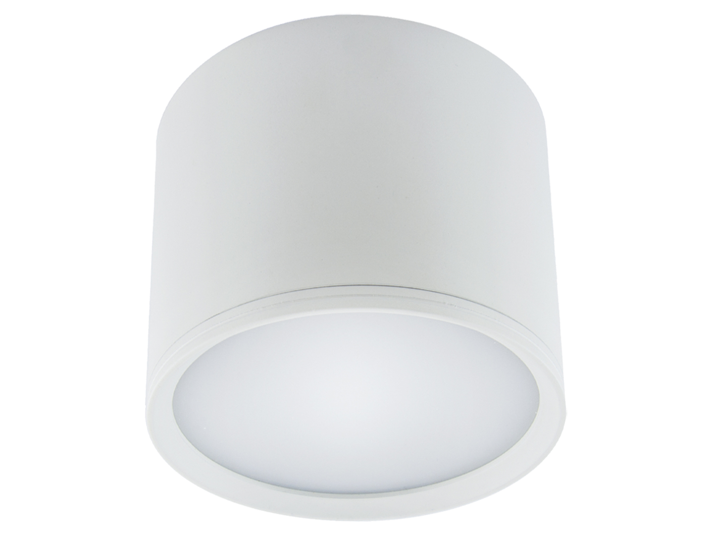 Lampa natynkowa Rolen LED aluminiowa biała